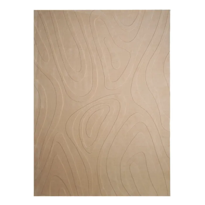 Teppich Wohnzimmer - Charm Shapes Beige