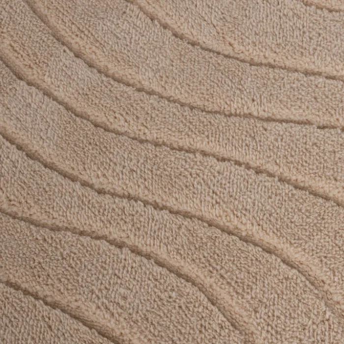 Teppich Wohnzimmer - Charm Waves Beige
