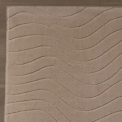 Teppich Wohnzimmer - Charm Waves Beige