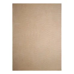 Teppich Wohnzimmer - Charm Waves Beige