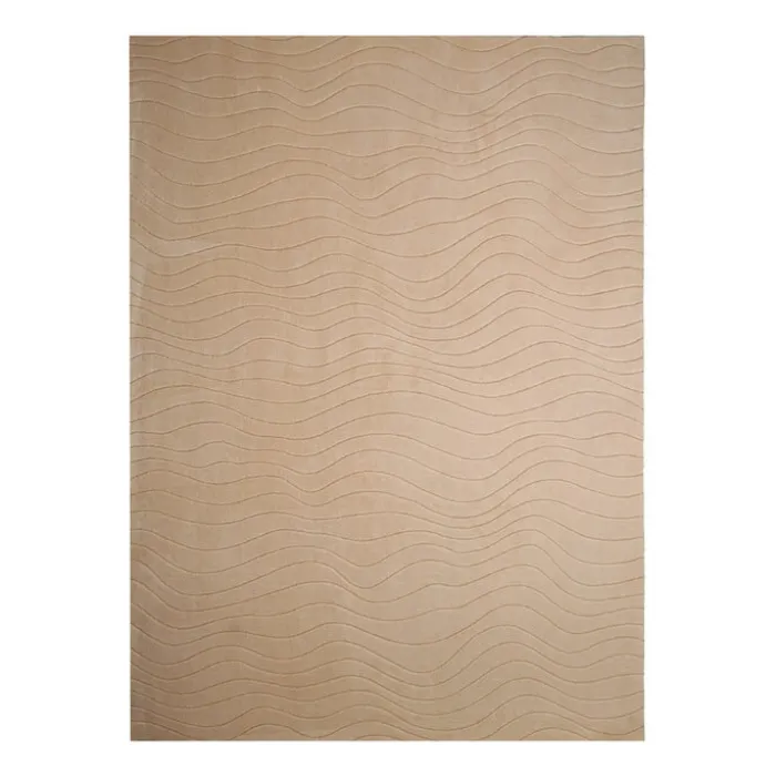 Teppich Wohnzimmer - Charm Waves Beige