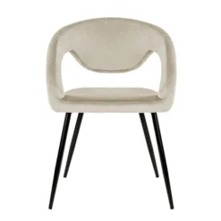 Velvet Esszimmerstuhl - Lenn Creme