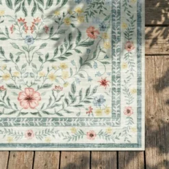 Vintage Gartenteppich - Luana Grün