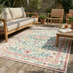 Vintage Gartenteppich - Luana Bunt