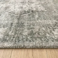 Vintage teppich - Kyra Medaillon Grün