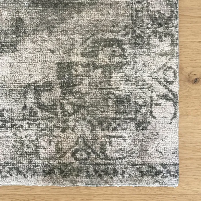 Vintage teppich - Kyra Medaillon Grün