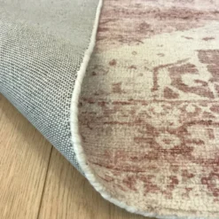 Vintage teppich - Kyra Medaillon Rosa