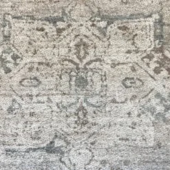 Vintage teppich - Kyra Medaillon Taupe