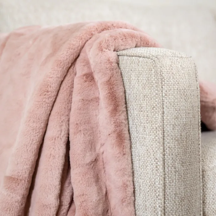 Waschbare Kuscheldecke - Otis Rosa