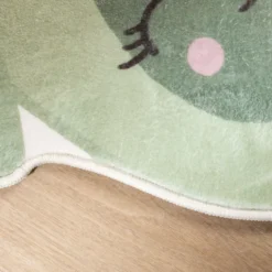 Waschbarer Kinderteppich - Berry Avocado Grün