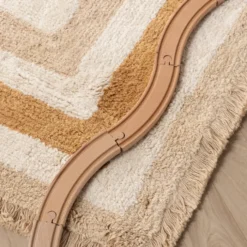 Waschbarer Kinderteppich - Milo Beige