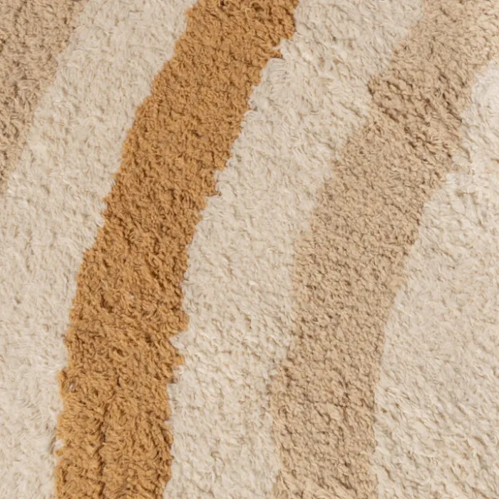 Waschbarer Kinderteppich Oval - Milo Beige