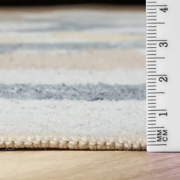 Waschbarer Kinderteppich - Ravi Rainbow Bunt