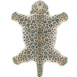 Waschbarer Kinderteppich - Wild Panther Natur