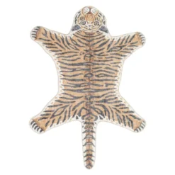 Waschbarer Kinderteppich - Wild Tiger