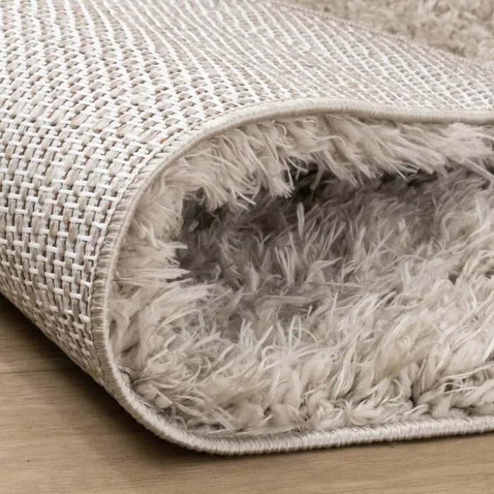 Waschbarer Läufer - Blaze Beige Grau