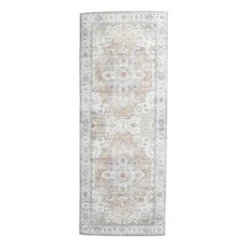 Waschbarer Läufer - Domingo Mandala Beige