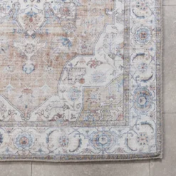 Waschbarer Läufer - Domingo Mandala Beige