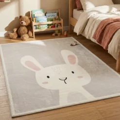 Waschbarer Spielteppich - Simba Bunny Weiß