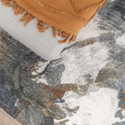 Waschbarer Teppich Abstrakt - Misha Flow Bunt