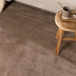 Waschbarer Teppich - Clean Braun