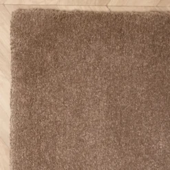 Waschbarer Teppich - Clean Braun