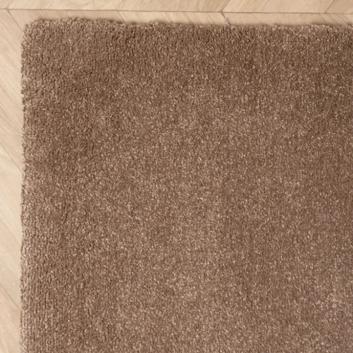 Waschbarer Teppich - Clean Braun