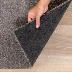 Waschbarer Teppich - Clean Dunkelgrau