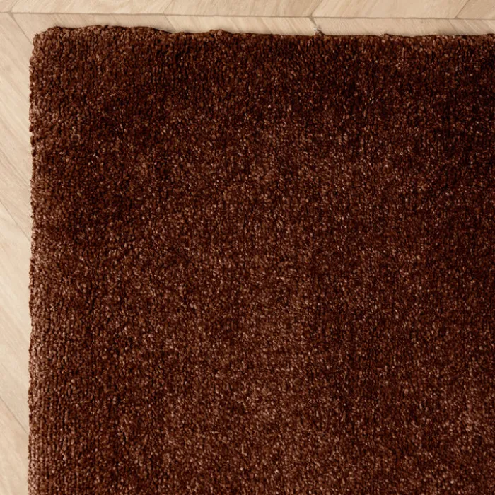 Waschbarer Teppich - Clean Dunkelbraun