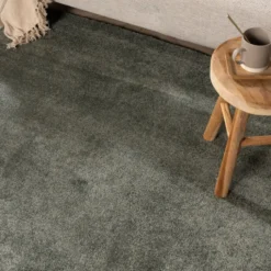 Waschbarer Teppich - Clean Grün