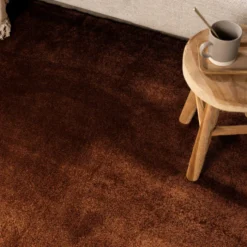 Waschbarer Teppich - Clean Kupfer