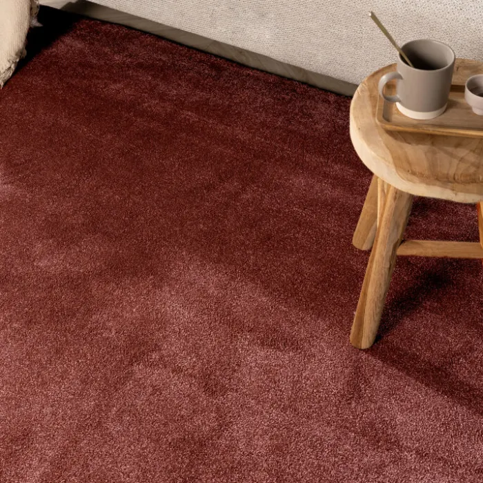 Waschbarer Teppich - Clean Rosa