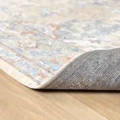 Waschbarer Teppich - Nova Medaillon Grün