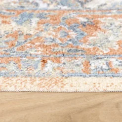 Waschbarer Teppich - Nova Medaillon Terra