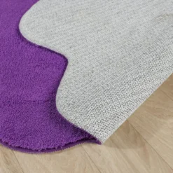 Waschbarer Teppich - Puck Lila