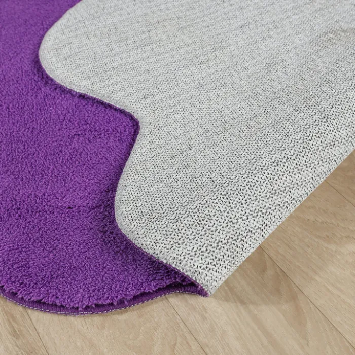 Waschbarer Teppich - Puck Lila