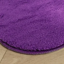 Waschbarer Teppich - Puck Lila