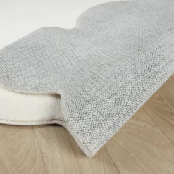Waschbarer Teppich - Puck Weiß