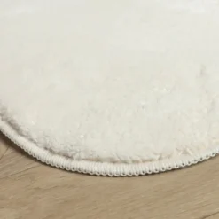 Waschbarer Teppich - Puck Weiß