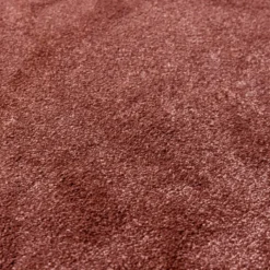 Waschbarer Teppich Rund - Clean Rosa