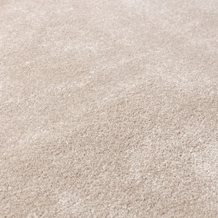 Waschbarer Teppich Rund - Clean Creme