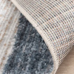 Waschbarer Teppich Rund - Misha Blocks Bunt