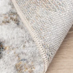 Waschbarer Teppich Rund - Misha Flow Bunt