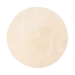 Waschbarer Teppich Rund - Vivid Beige