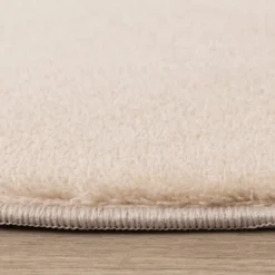 Waschbarer Teppich Rund - Vivid Beige