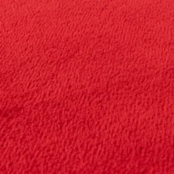 Waschbarer Teppich Rund - Vivid Rot