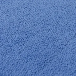 Waschbarer Teppich Rund - Vivid Blau