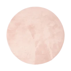 Waschbarer Teppich Rund - Vivid Rosa