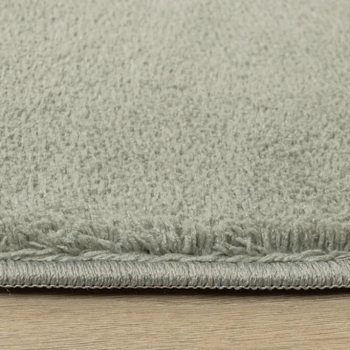 Waschbarer Teppich Rund - Vivid Grün