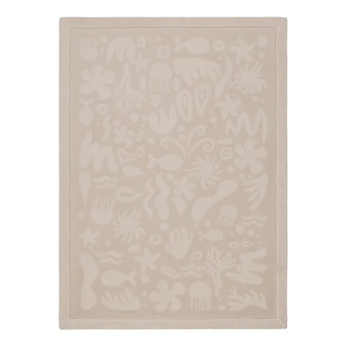 Waschbare Spielmatte Baby - Flo Beige